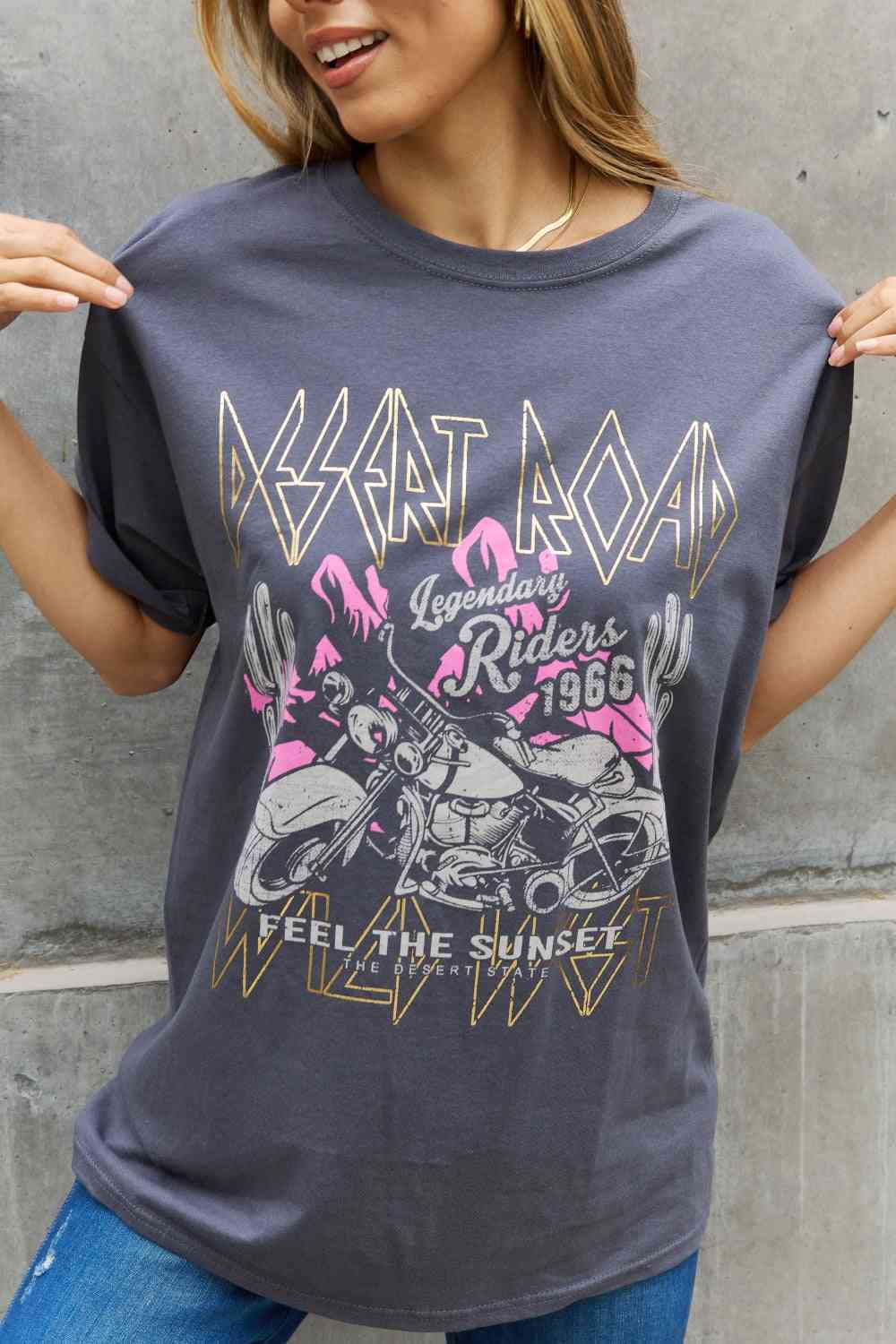 Sweet Claire "Desert Road" Graphic T-Shirt